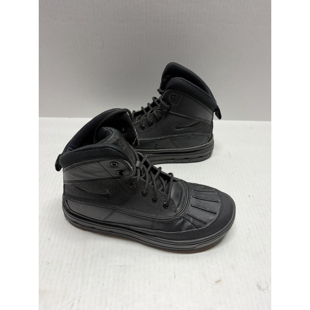 Nike ACG Woodside Boots Youth Size 5 Y Womens 6.5Mid Waterproof Black 524872-004
